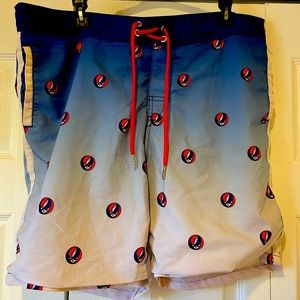 Grateful Dead Swim Trunks